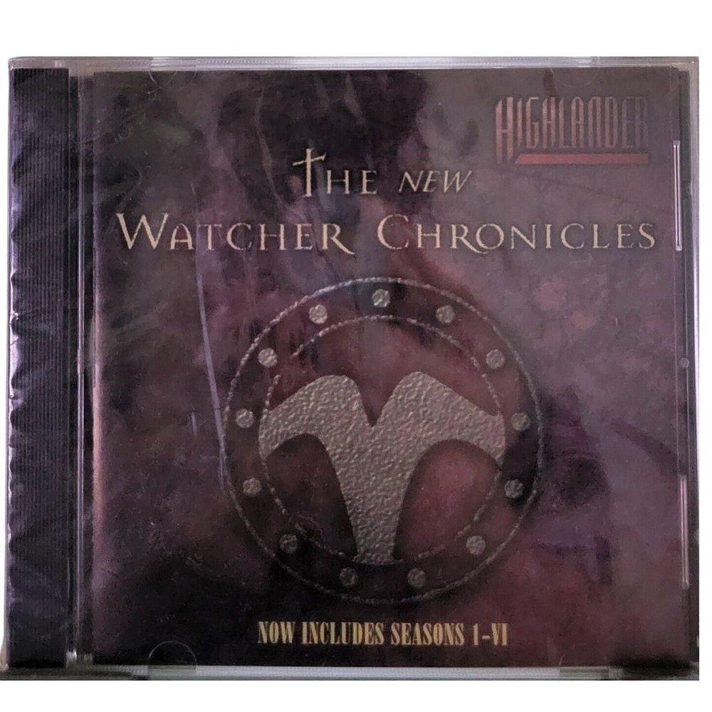 Vintage Highlander The New‎ Watcher Chronicles PC Mac CD ROM 1998 New Sealed